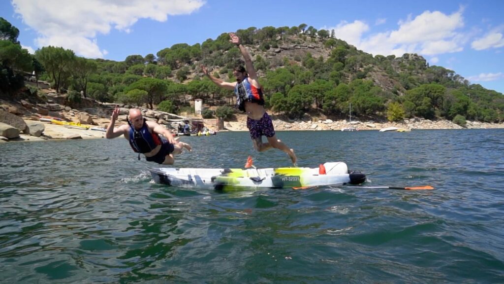 Kayak en el Pantano de San Juan