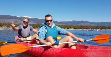 kayak en buitrago de lozoya