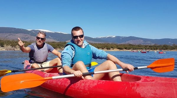 kayak en buitrago de lozoya