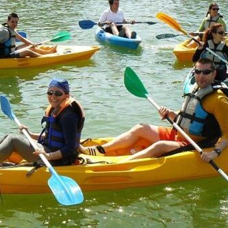 kayak en el burguillo y el valle de iruelas