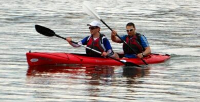 kayak y piraguas en el charco del cura